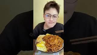 [ASMR ] Mukbang : Fast eat noodles #shorts