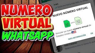  Crear un Numero Virtual para WhatsApp Gratis en 5 Minutos