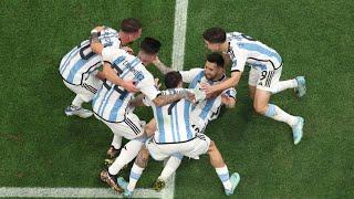 Peter Drury Commentary On Lionel Messi Goal In Extra Time To Give Argentina The lead