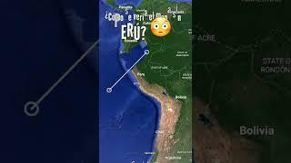 ¿Cómo se vería el mapa sin Perú?  #shorts #peru