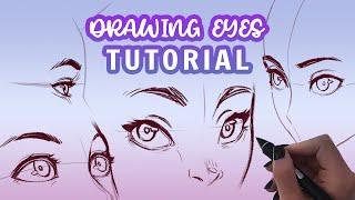 How I draw Eyes Tutorial