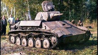 FOUND IN THE FOREST A WWII TANK WITH FULL AMMUNITION