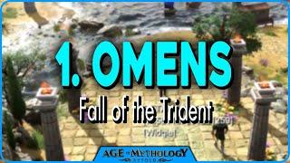 Omens - Fall of The Trident Campaign Playthrough | Age of Mythology: Retold