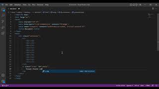 Visual studio code editor Emmet plugin