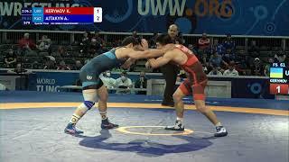 1/4 FS - 61 kg: K. KERYMOV (UKR) v. A. AITAKYN (KAZ)