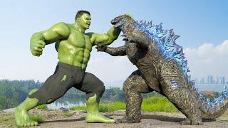 Hulk vs Godzilla Only Action 2024 - Transformers Dark of The Moon | Paramount Pictures [HD]