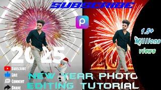 happy new year photo editing 2025 || happy new year 2025 photo editing || new year photo editing