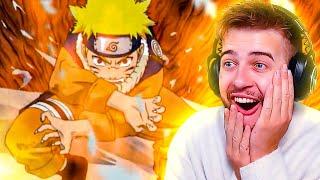 NARUTO NINE TAILS FORM!! SASUKE VS NARUTO! Naruto Episode 132-133 Reaction