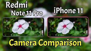 Redmi Note 11 Pro VS VS iPhone 11 Camera Comparison | Redmi Note 11 Pro Camera Review