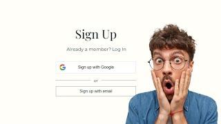 How To Create a  Login & Signup form with OTP Verification | HTML CSS & Javascript