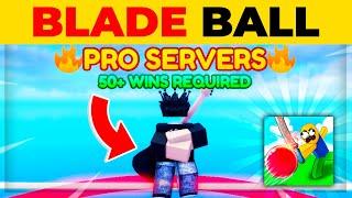 The Pro Servers Experience... (ROBLOX Blade Ball)