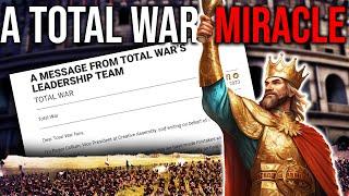 FUTURE OF TOTAL WAR REVEALED - BIG CHANGES AT CA