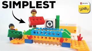 Incredibly Simple LEGO Brick Sorting Machine - LEGO SPIKE ESSENTIAL complete tutorial