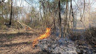 FIRST CONTROLLED BURN ON THE 140 YEAR OLD FARM