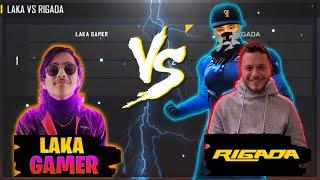 LAKA GAMER VS RIGADA | 1VS1 INDIAN KING VS MENA LEGEND