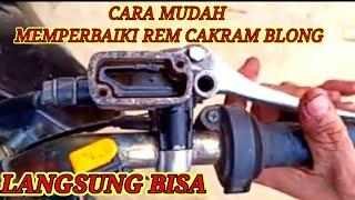 Cara memperbaiki rem cakram blong