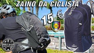 Ottimo Zaino da Ciclista della LIDL a soli 15 € Crivit