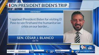 State Senators statement towards Biden's visit