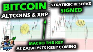 Narrative Set for Run with BTC, XRP and Altcoins as Bitcoin Strategic Reserve Signed, Macro the Key