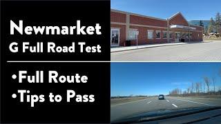 Newmarket G Full Road Test - Full Route & Tips on How to Pass Your Driving Test