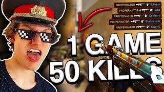 50 KILLS in 1 GAME! - FIRST GAME ON ESPORTAL