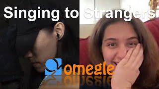 Singing to Strangers on Omegle Reactions - You Are The Reason, Biblical by Calum Scott (Cover)