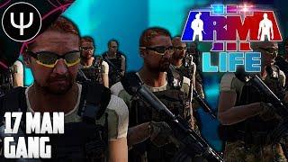 ARMA 3: Life Mod — 17 Man GANG!