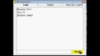 VB6 Simple Simsimi Using ADODC w/ source code