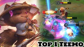 Wild Rift Teemo - Top 1 Teemo Gameplay Rank Grandmaster