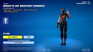 WHAT'S UP BROTHER! SKETCH EMOTES, NEW SKIN + MORE! - Fortnite Item Shop Review (12/01/2025)