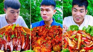 Thánh ăn ớt nướng siêu cay! | Mukbang vui nhộn | TikTok Video - Lang Lieu