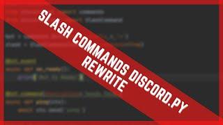 Create Slash Commands Discord.py (With And Without Cogs) In Less Then 5 Minutes