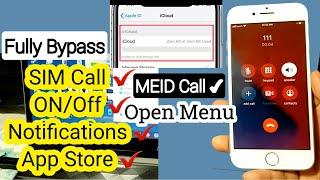  Fully Bypass iPhone 5s To X | Open Menu iCloud Unable to Load Storage info MEID SIM CALL Fix