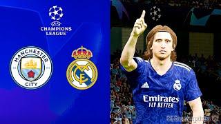 PES 2021 Manchester City vs Real Madrid | UEFA Champions League 2021/2022