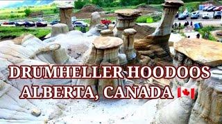 THE DRUMHELLER HOODOOS Amazing Trail ALBERTA CANADA