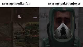 average modka fan vs average paket enjoyer [STALCRAFT]