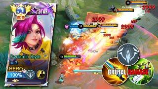 Perfect! BEST IXIA INSANE DAMAGE BUILD for Solo Ranked (must try) - MLBB