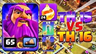 INSANE STRATEGY ! TH 15 SMASHING TH 16  BEST EASY 3 STAR ATTACK STRATEGIES CLASH OF CLANS