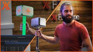 Creating a Thor hammer catch effect + FREE 3D model