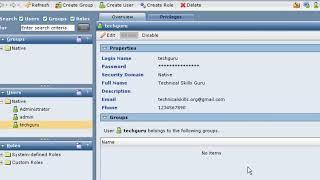 Informatica  How to  Create a User and Assign a Group