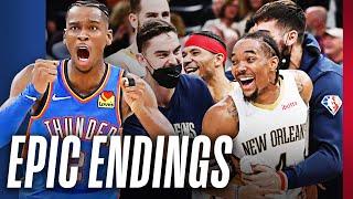 The 10 Most WILDEST Endings Of The 2021-22 NBA Season 