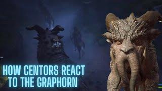 How Centors react to Graphorns | Hogwarts Legacy