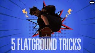 Top 5 Favorite Flatground Skate Tricks | Urban Monkey