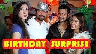 Friends surprise Sara Khan on her birthday