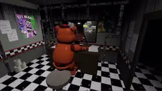 Mr Hugs interrupts Toy Freddy’s gaming session (sfm)