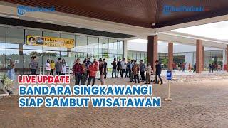 Suasana Bandara Kota Singkawang: Fasilitas Modern dan Aktivitas Penumpang