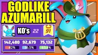 How I make AZUMARILL look like GOD TIER POKEMON | Pokemon Unite