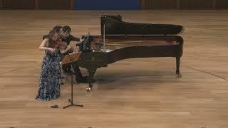 Stella Chen and Konstantinos Valianatos | Brahms Sonata in A Major, Op. 100