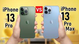 iPhone 13 Pro VS iPhone 13 Pro Max