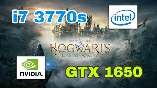 Hogwarts Legacy - i7 3770 S - GTX 1650 - 1080p